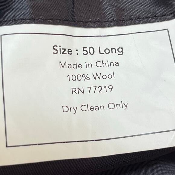 Yves Saint Laurent Men's Size 50L Blue/Tan 100% Wool 2 Button Tweed Blazer - Picture 4 of 11